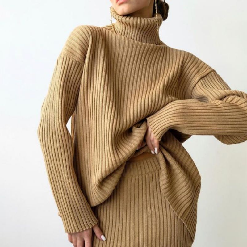 Inverno New Fashion Custom Women Mulheres \\\\\\\\\\\\ São quente Turtleneck Suplover Sweater Terno